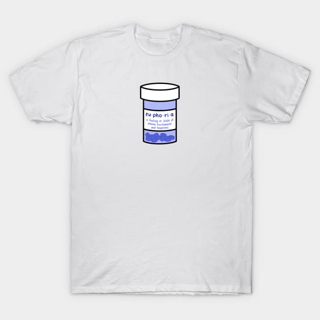 Euphoria Pills T-Shirt by Sofia Kaitlyn Company